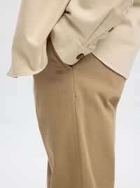 175 TEXTURIERTE SLIM FIT CHINO, Pure Cashmere, highres