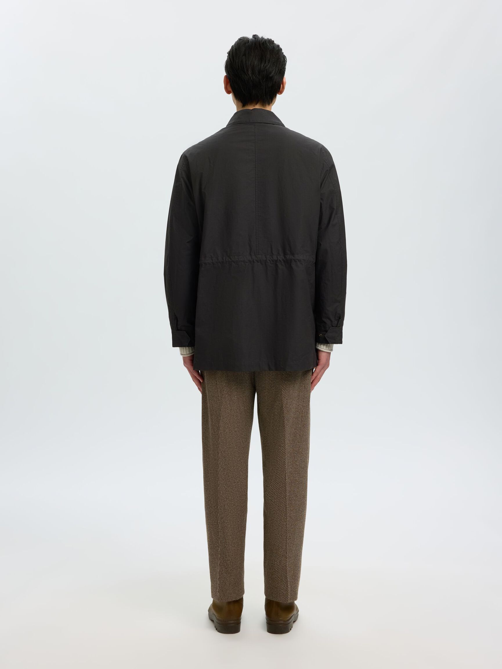 ORGANIC COTTON JACKET, Turkish Coffee, highres