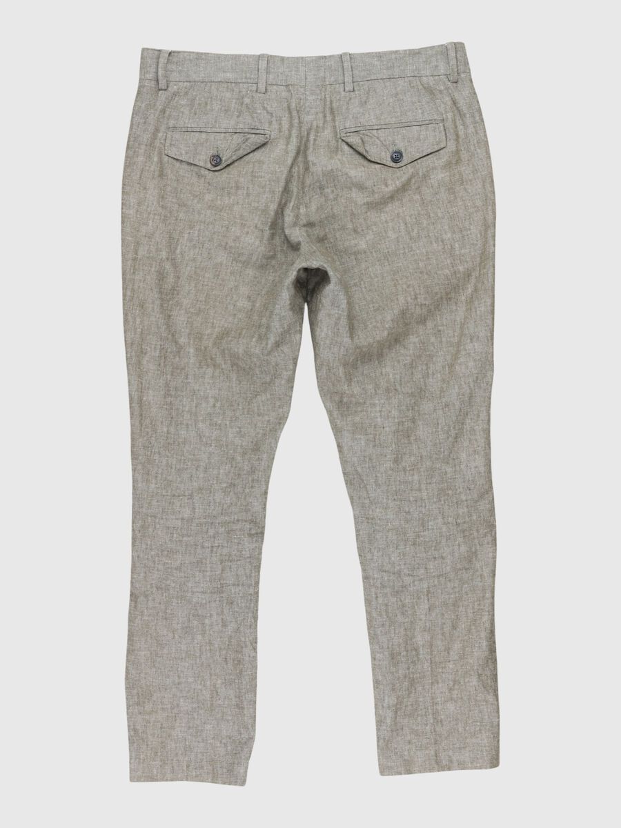 Selected IRONED CREASE TAILORED TROUSERS, Bone White, highres - 80000319_BoneWhite_002.jpg