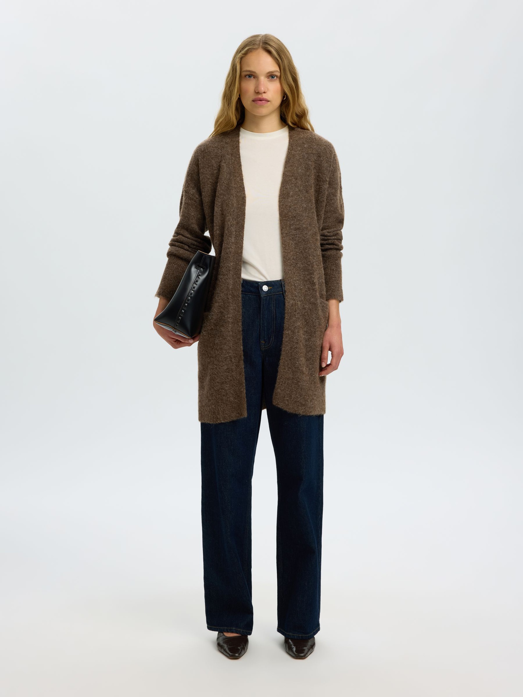 LANGE STRICKJACKE, Dachshund, highres