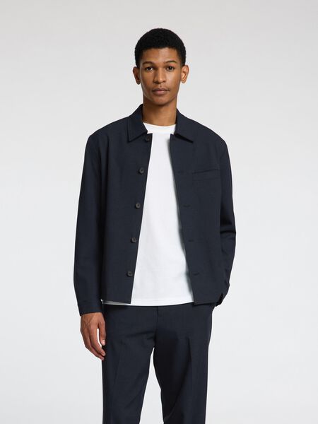 Selected TAILORED OVERSHIRT, Dark Sapphire, highres - 16096572_DarkSapphire_003.jpg