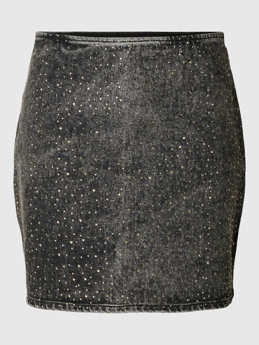 Selected GLITTEREND DENIM ROK, Black Denim, highres - 16097931_BlackDenim_1187757_001.jpg