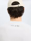 Selected PRINTED CREWNECK T-SHIRT, Bright White, highres - 16097664_BrightWhite_1189105_006.jpg