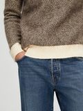 Selected LONG-SLEEVED KNITTED JUMPER, Chocolate Torte, highres - 16086699_ChocolateTorte_1065710_006.jpg