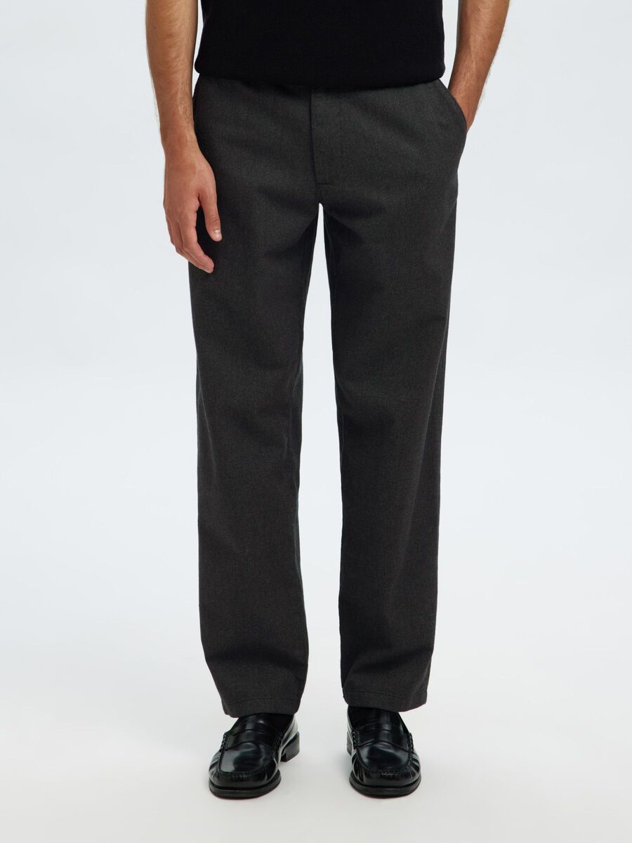 Selected 175 SLIM FIT GEBORSTELD CHINO, Dark Grey, highres - 16090139_DarkGrey_1037326_003.jpg