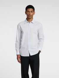 REGULAR FIT SHIRT, White, highres