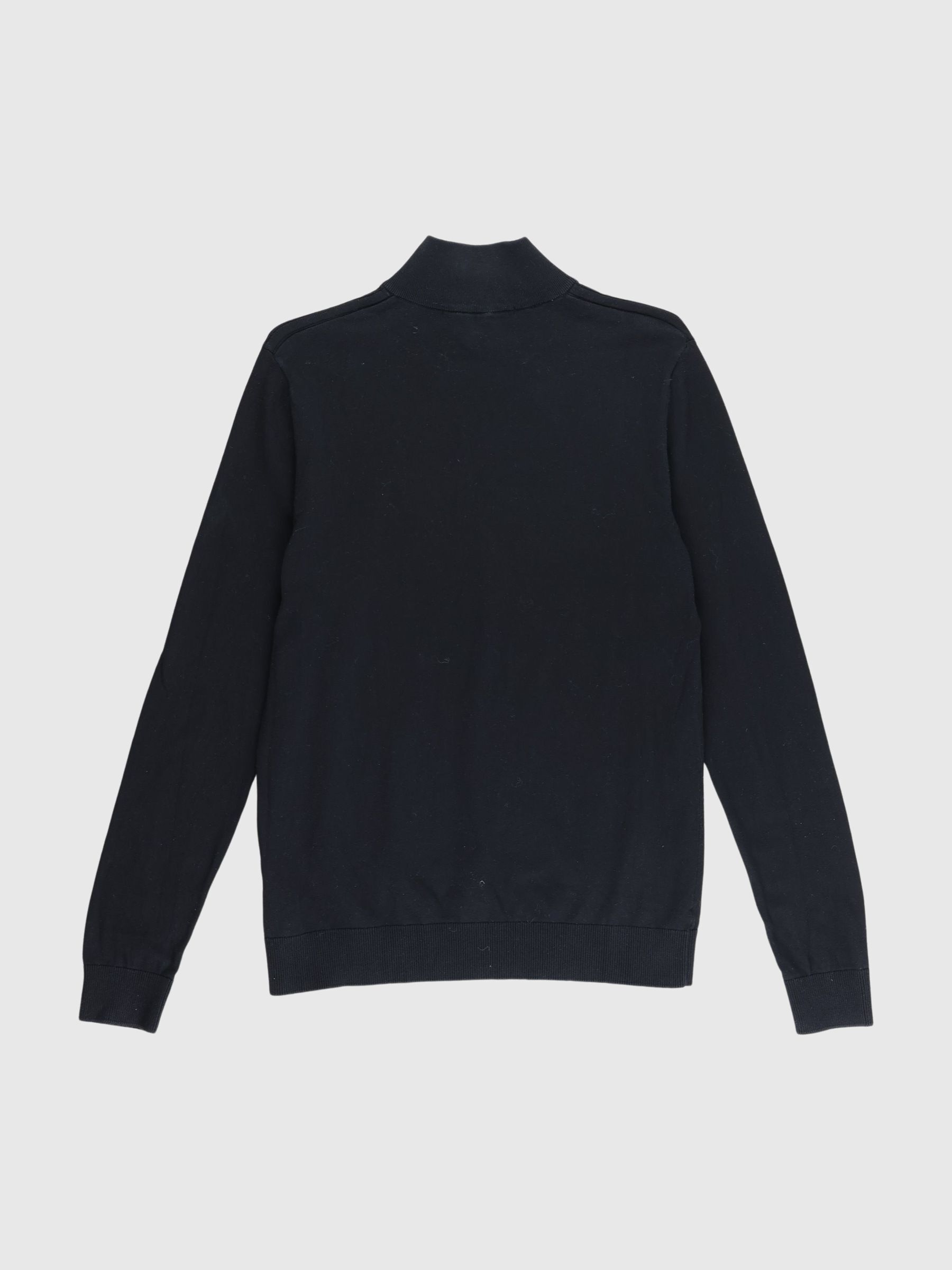 HALF-ZIP KNITTED JUMPER, Morel, highres