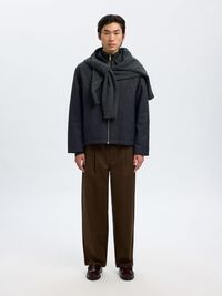 RELAXED FIT JACK, Black, highres