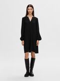 Selected MEZCLA DE VISCOSA VESTIDO MINI, Black, highres - 16093188_Black_005.jpg
