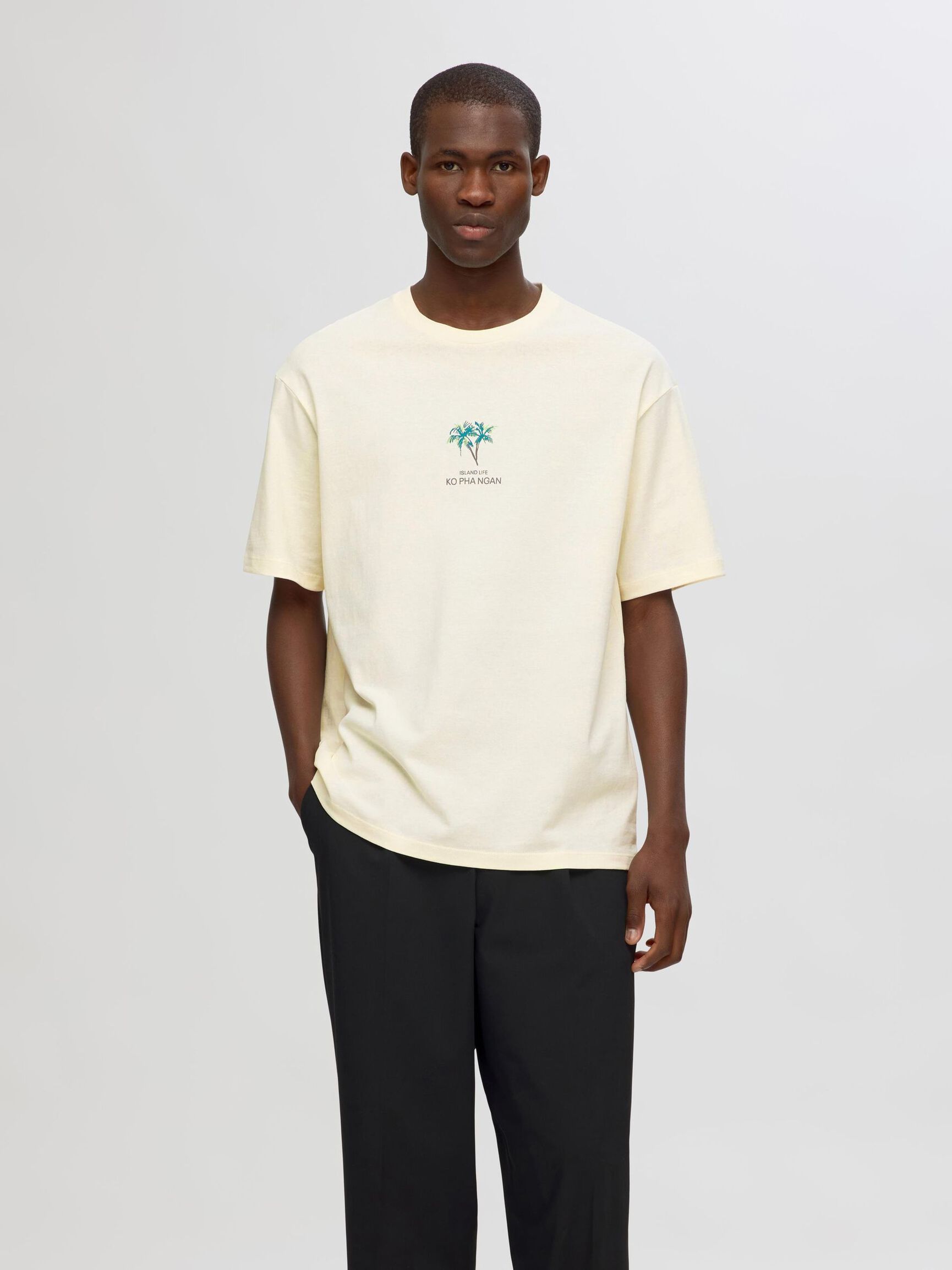LOOSE FIT T-SHIRT, White Alyssum, highres