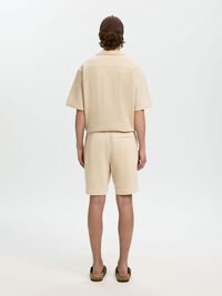 REGULAR FIT SHORTS, Oatmeal, highres