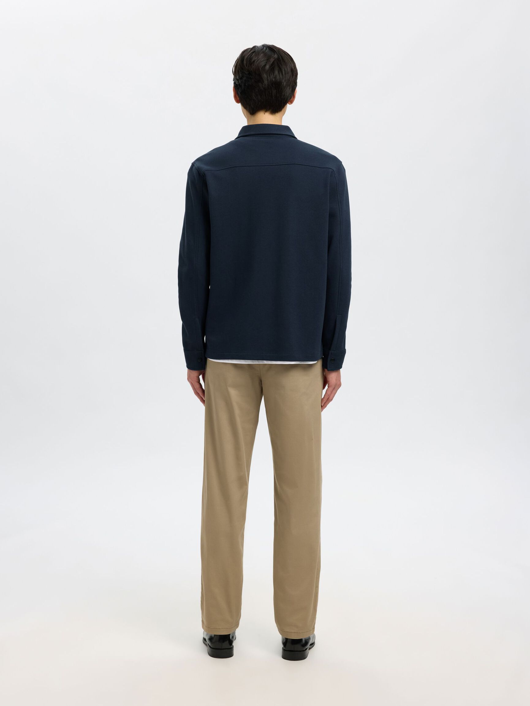 CLASSIC OVERSHIRT, Navy Blazer, highres