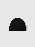 Selected 100% MERINO WOOL BEANIE, Black, highres - 16094982_Black_002.jpg