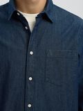 Selected REGULAR FIT  DENIM SHIRT, Dark Blue Denim, highres - 16097482_DarkBlueDenim_006.jpg