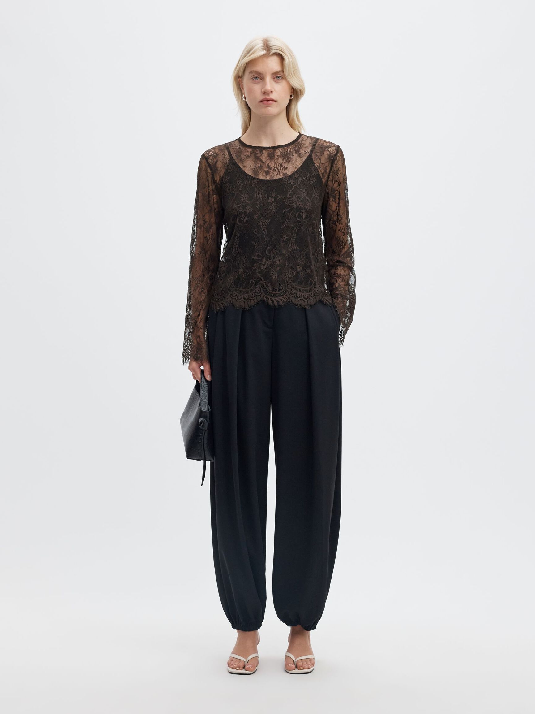 LACE TOP, Delicioso, highres
