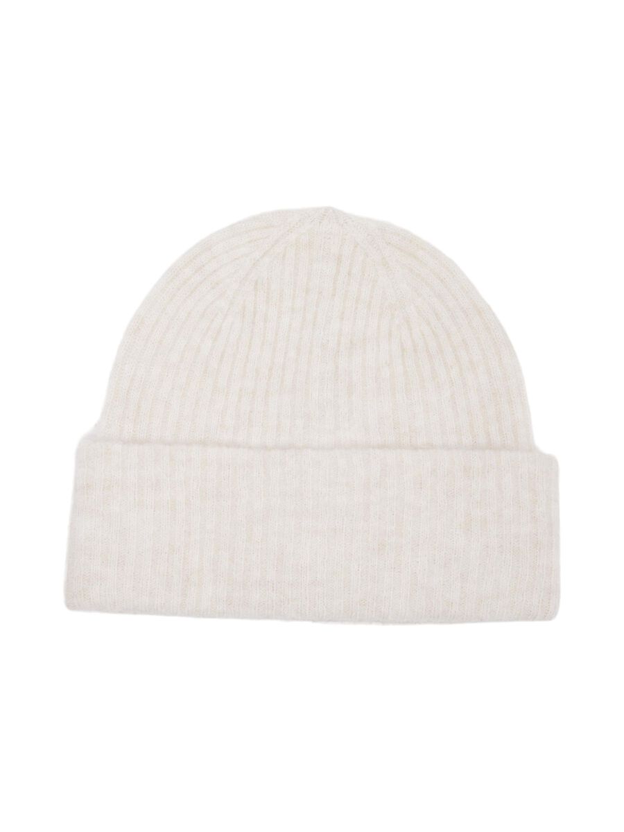Selected RIBBED WOOL BLEND BEANIE, Birch, highres - 16091494_Birch_1062325_001.jpg