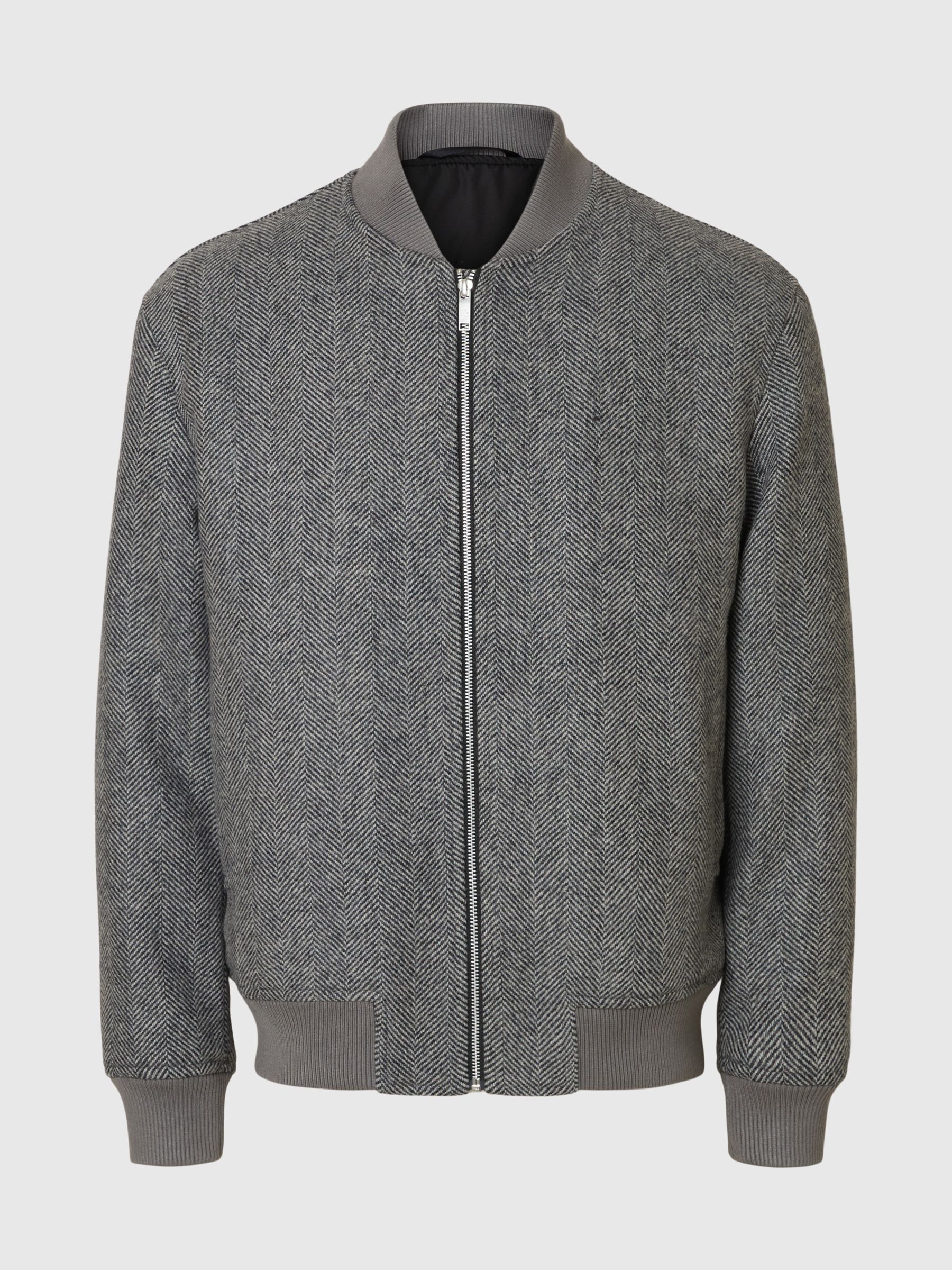 ジャケット・アウター herlipto Romy Wool-Blend Jacket gray Wool-blend jacket - Dark grey