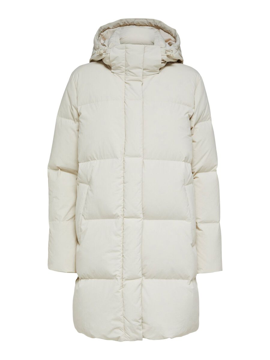 Selected RE:DOWN® WATTIERTE JACKE, Sandshell, highres - 16090104_Sandshell_001.jpg