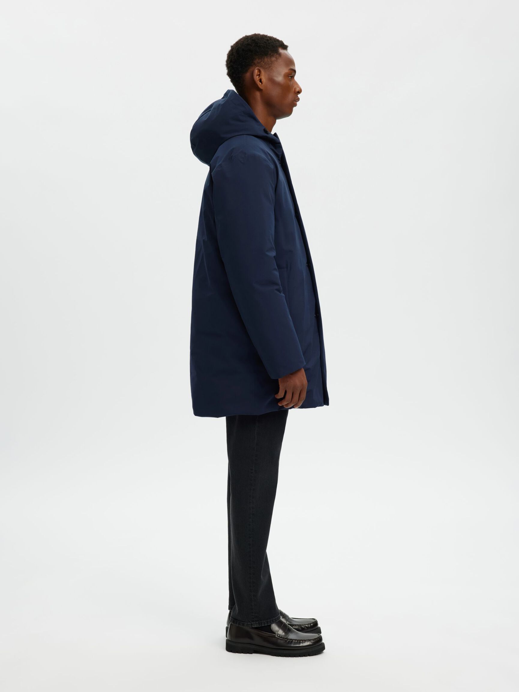 TECHNICAL PARKA COAT, Sky Captain, highres