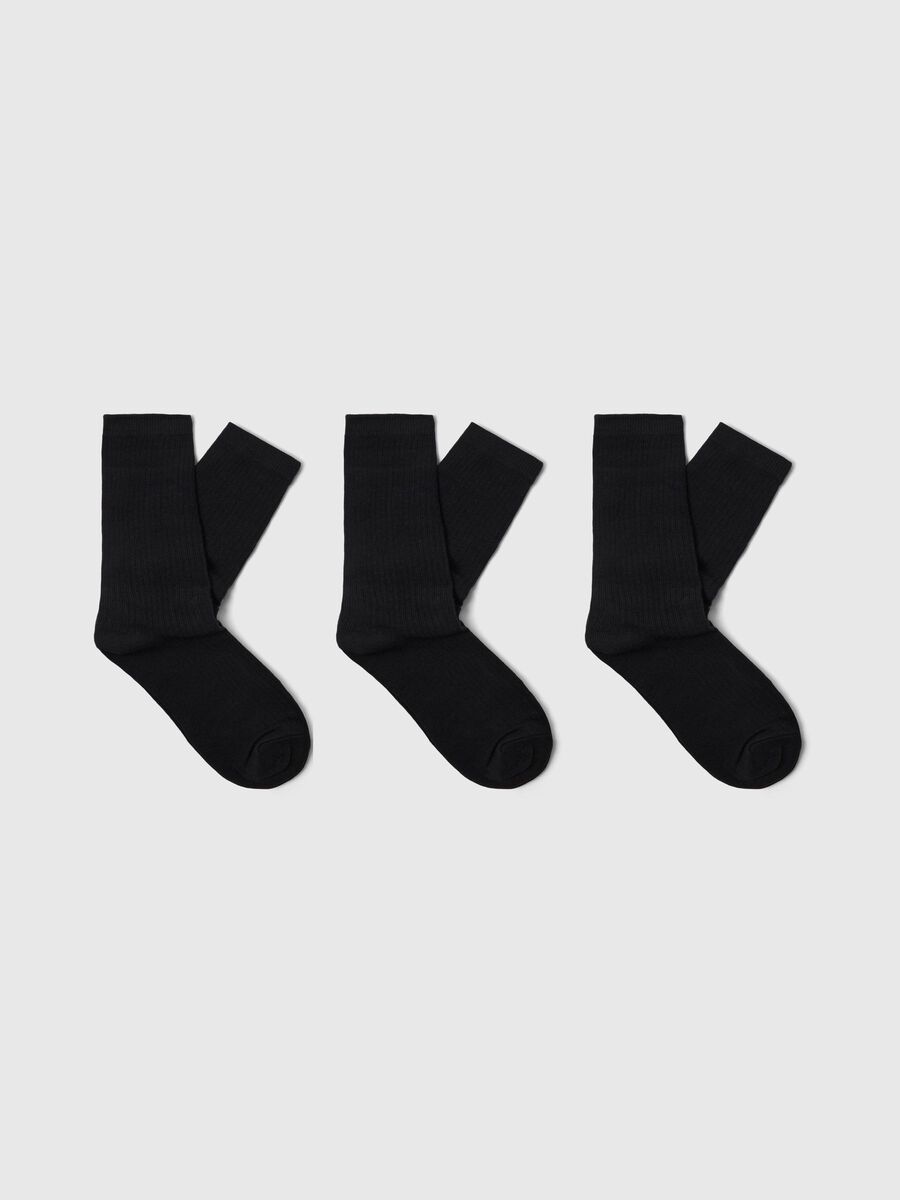 Selected 3-PACK BASIC SOCKS, Black, highres - 16098219_Black_002.jpg