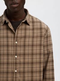 REGULAR FIT SHIRT, Savannah Tan, highres