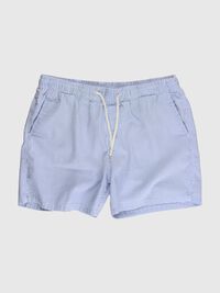 SEERSUCKER ZWEMSHORTS, Cashmere Blue, highres