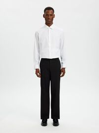 220 LOOSE FIT  SUIT TROUSERS, Black, highres