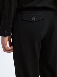 SMAL PASSFORM AVSMALNANDE BYXOR, Black, highres