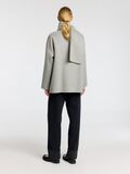 Selected ÉCHARPE EN LAINE MÉLANGÉE VESTE, Light Grey Melange, highres - 16094229_LightGreyMelange_004.jpg