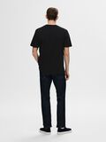 Selected SHORT-SLEEVED RELAXED FIT T-SHIRT, Black, highres - 16077385_Black_004.jpg