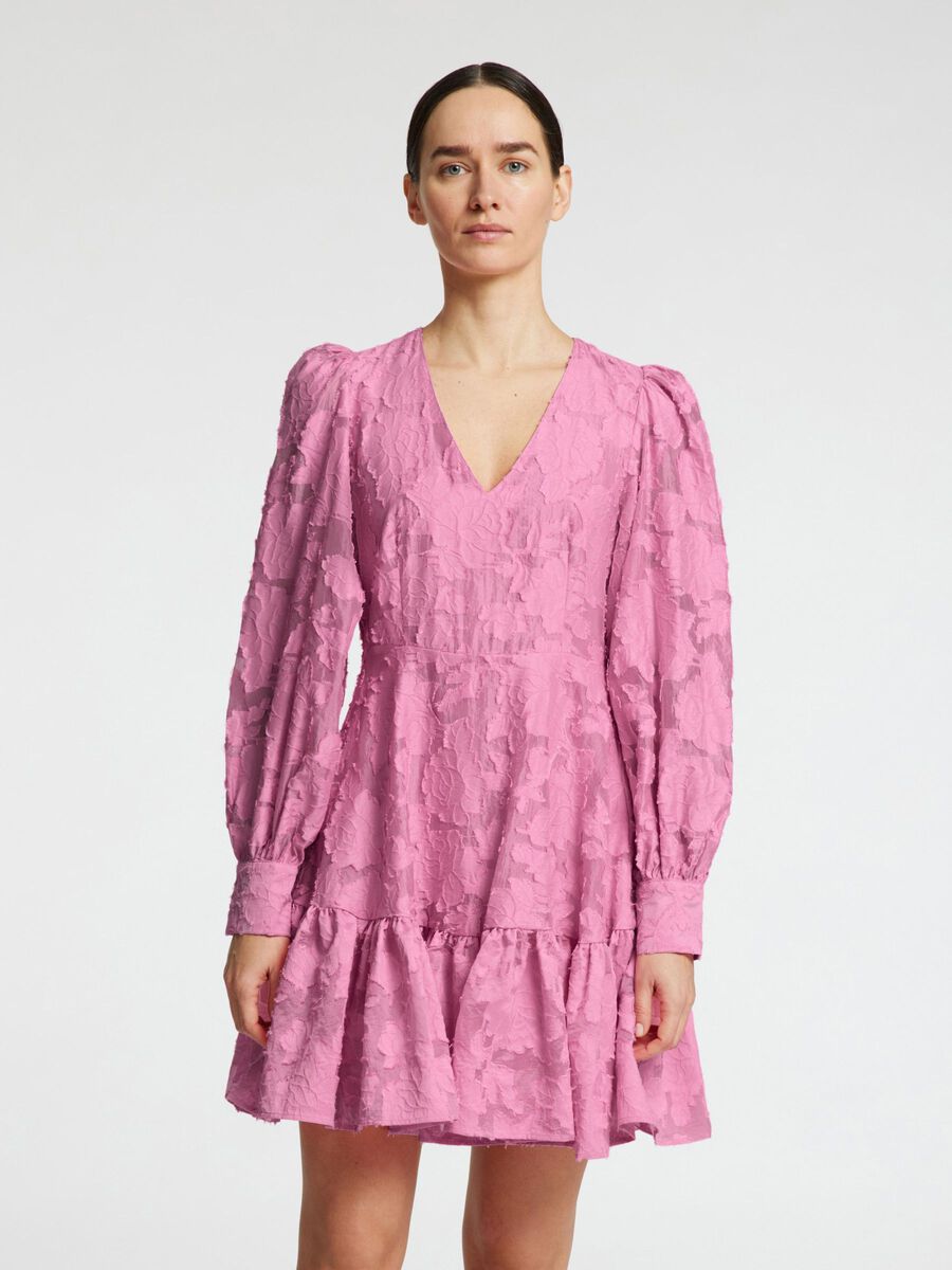 Selected GEBLÜMTES LANGARM MINIKLEID, Rosebloom, highres - 16094189_Rosebloom_003.jpg