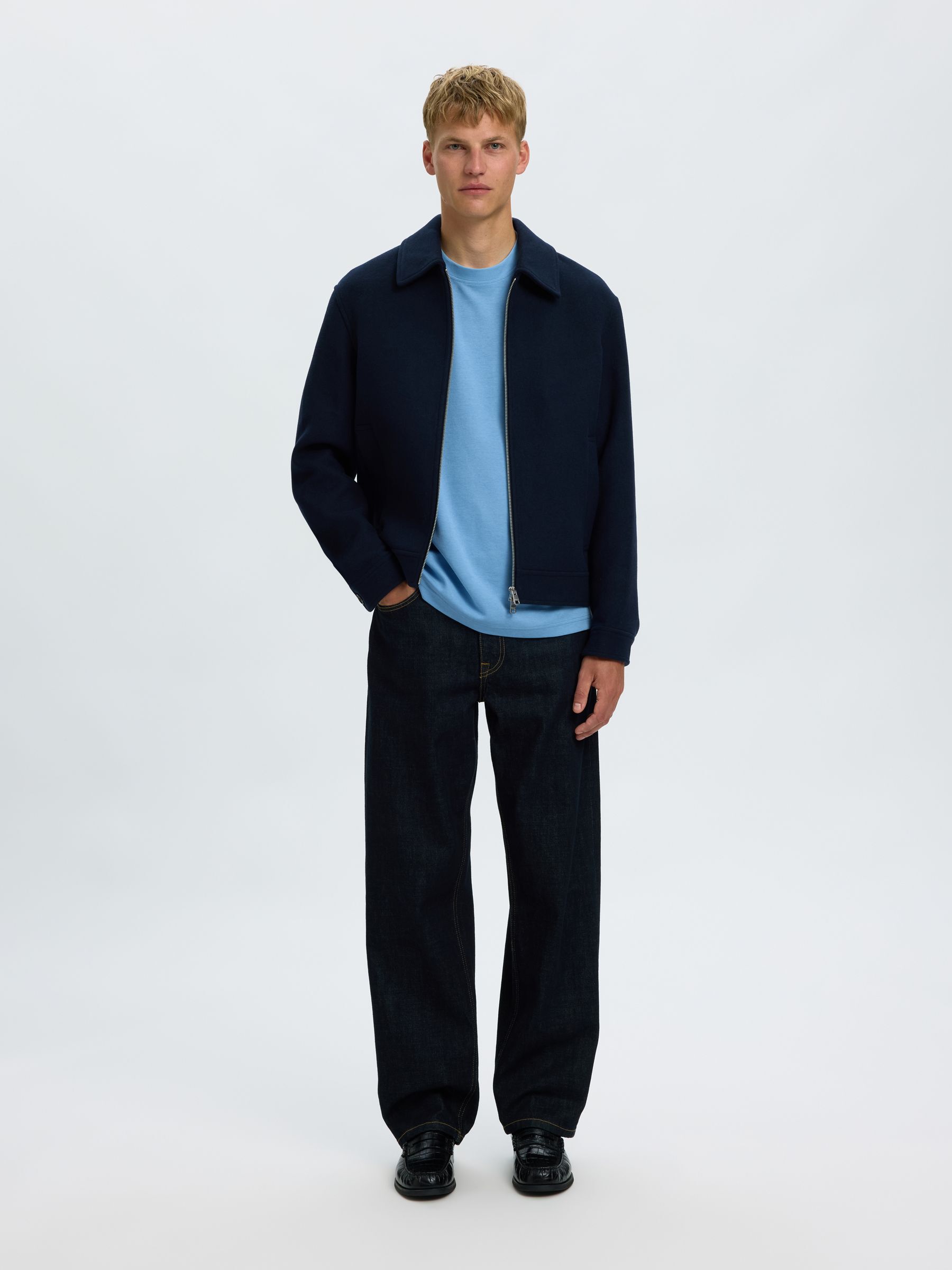 LOOSE FIT T-SHIRT, Blissful Blue, highres