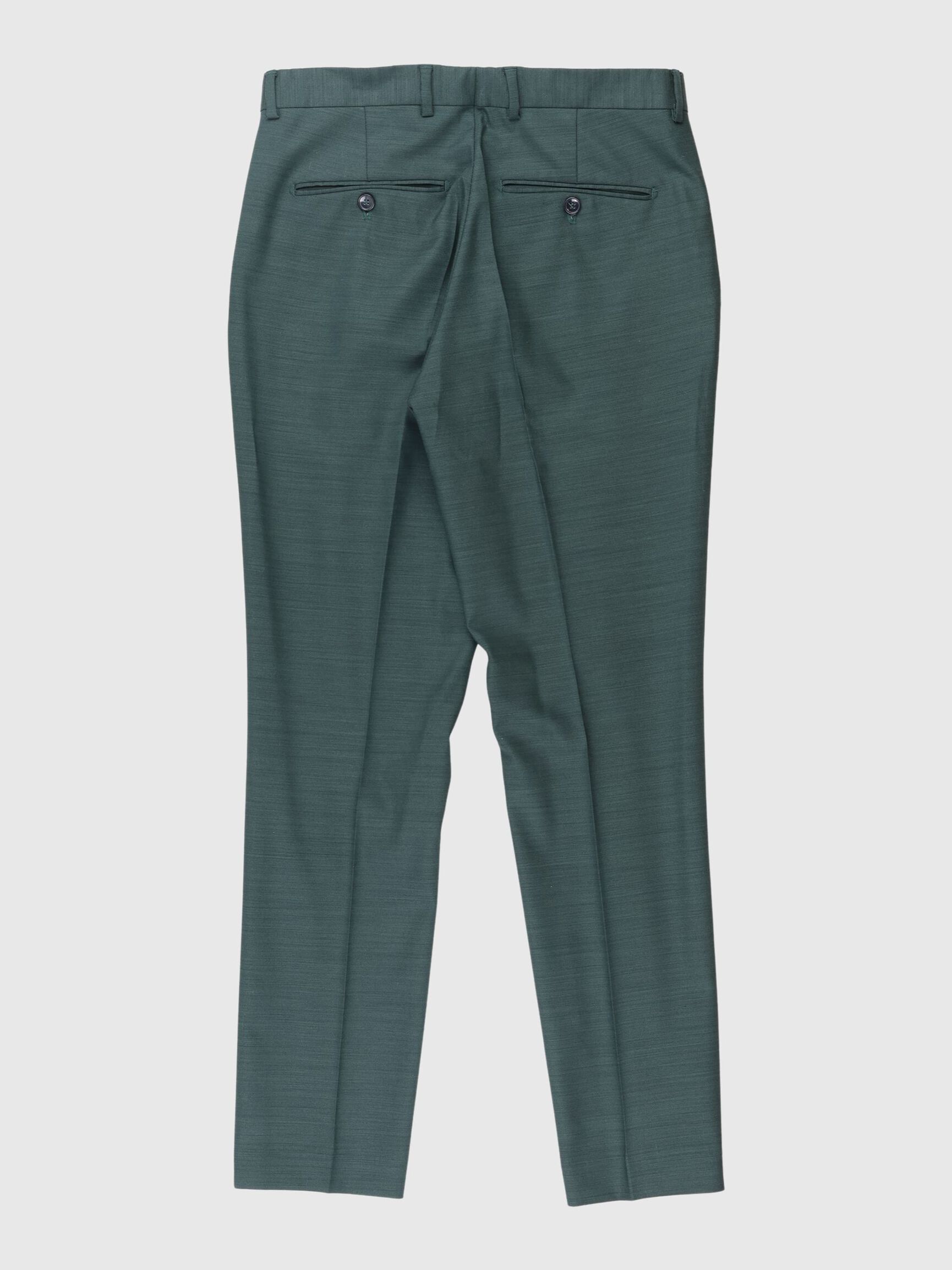 COUPE SLIM PANTALON, Dark Green, highres