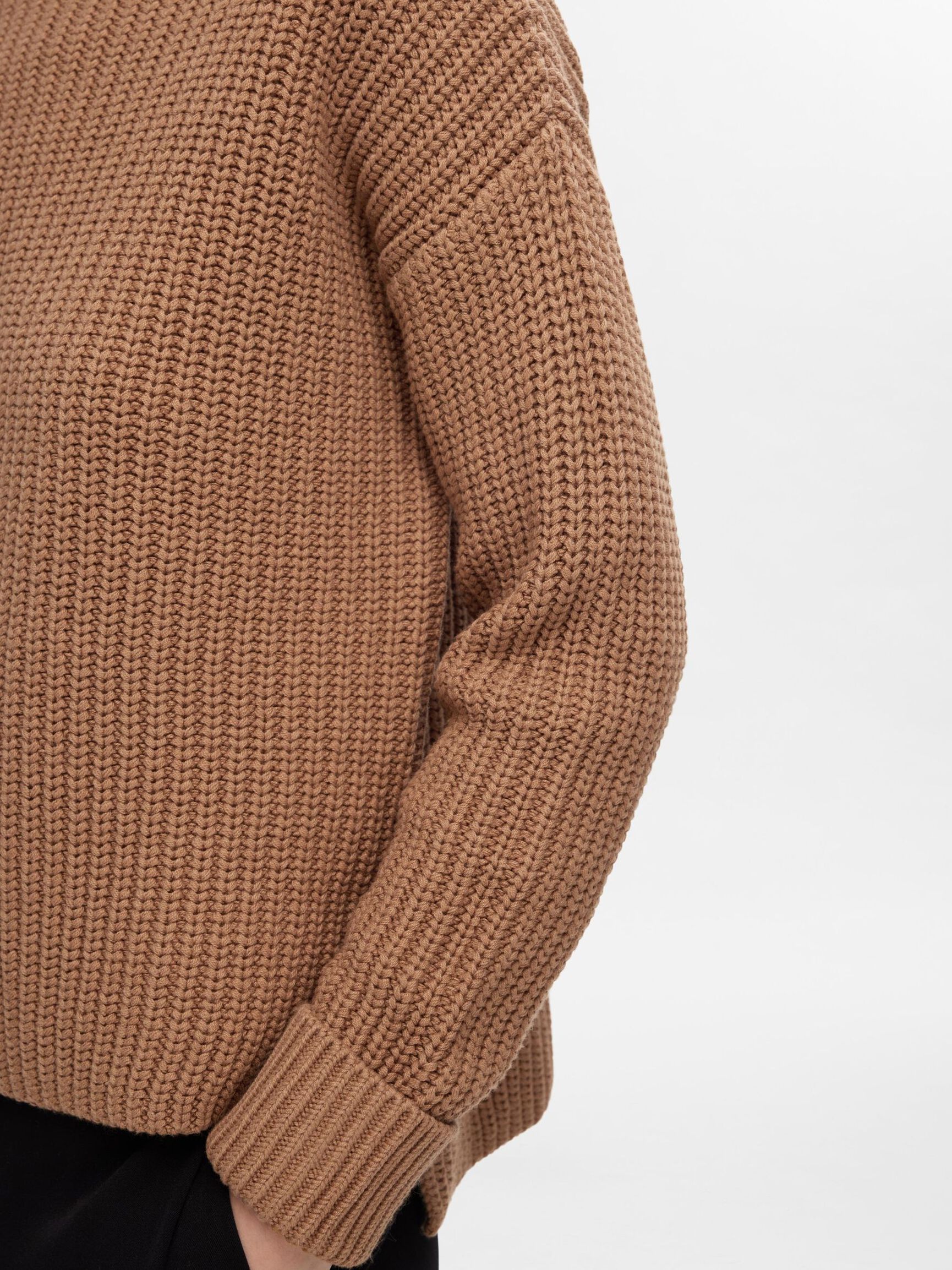 OVERSIZED GENSER, Tobacco Brown, highres