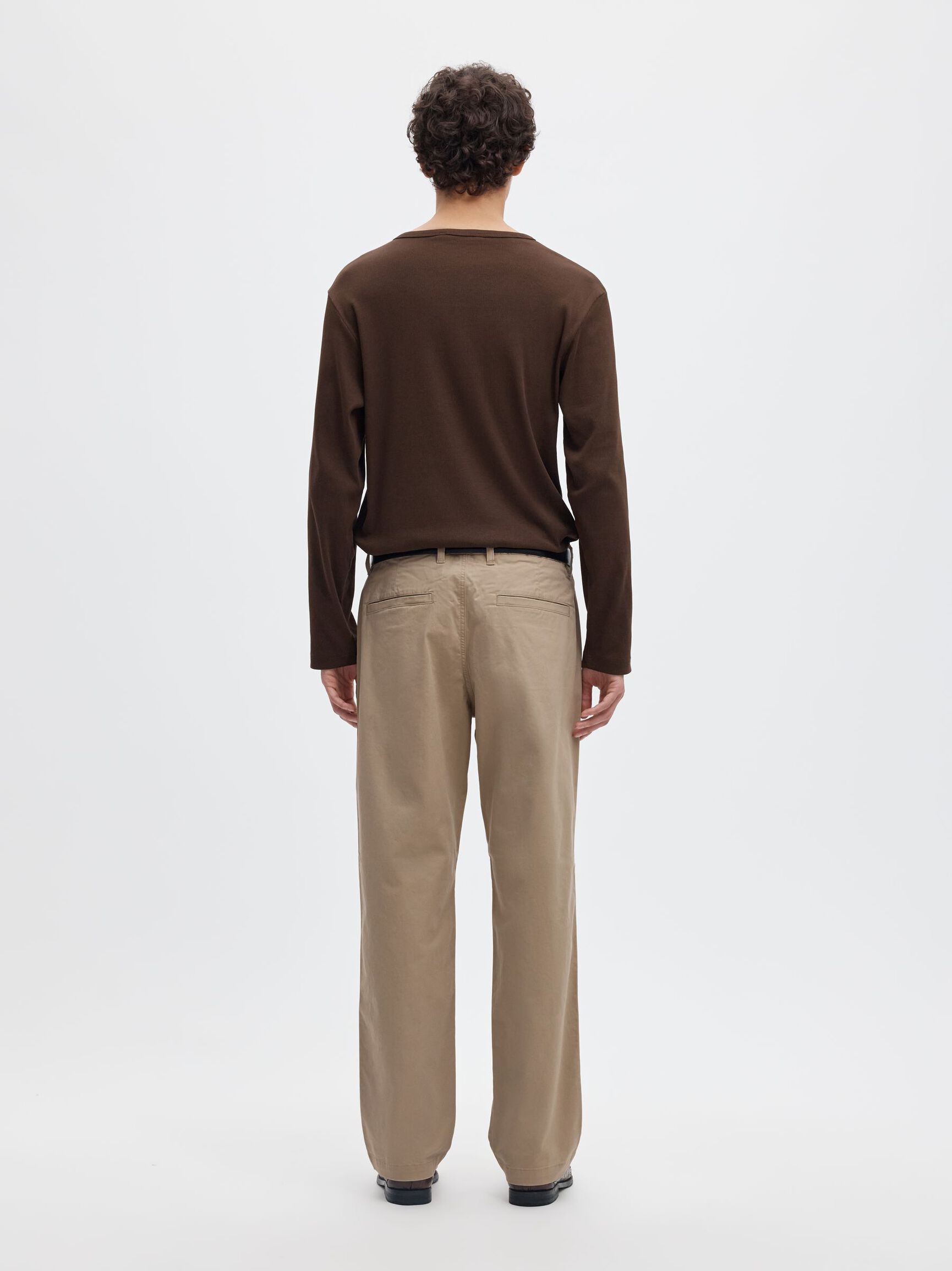 HELVAR ORGANIC COTTON CHINO TROUSERS, Plaza Taupe, highres