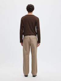 HELVAR ORGANIC COTTON CHINO TROUSERS, Plaza Taupe, highres