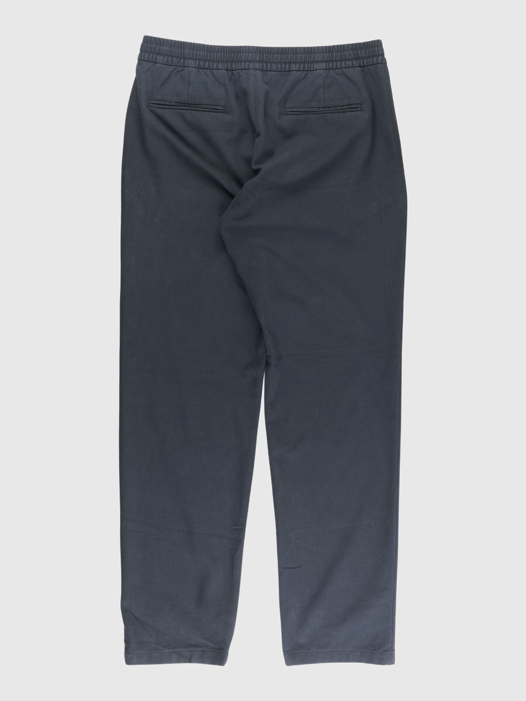 196 STRAIGHT FIT TROUSERS, Black, highres