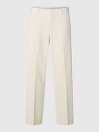 CORD LOOSE FIT HOSEN, Egret, highres
