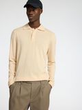 Selected 100% MERINO WOOL KNITTED POLO SHIRT, Angora, highres - 16097823_Angora_008.jpg