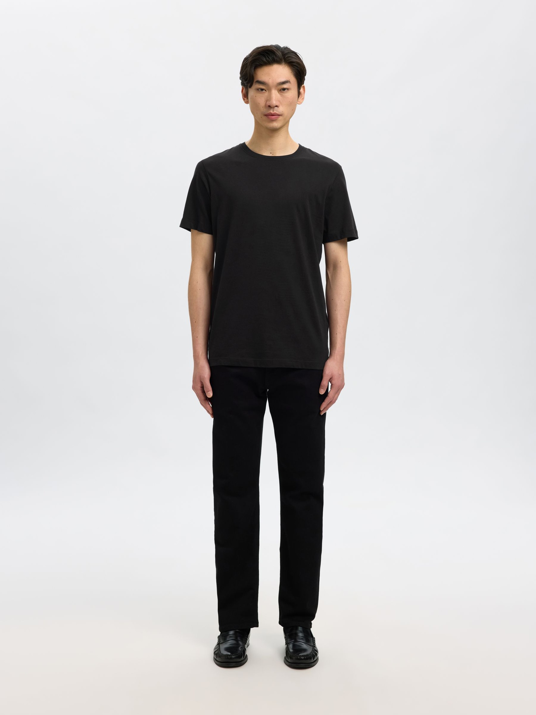 - PAQUETE DE 3 UNIDADES, DE ALGODÓN CAMISETA, Black, highres
