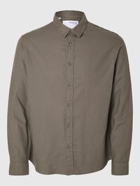 FLANELLE CHEMISE, Morel, highres
