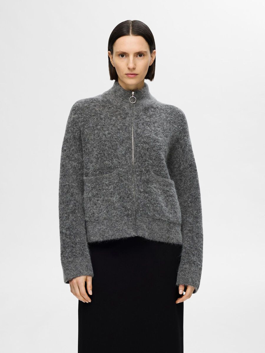 Selected WOLMIX VEST, Medium Grey Melange, highres - 16091220_MediumGreyMelange_003.jpg