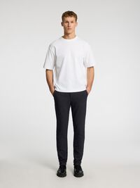 175 SLIM FIT GEBORSTELD CHINO, Dark Grey, highres
