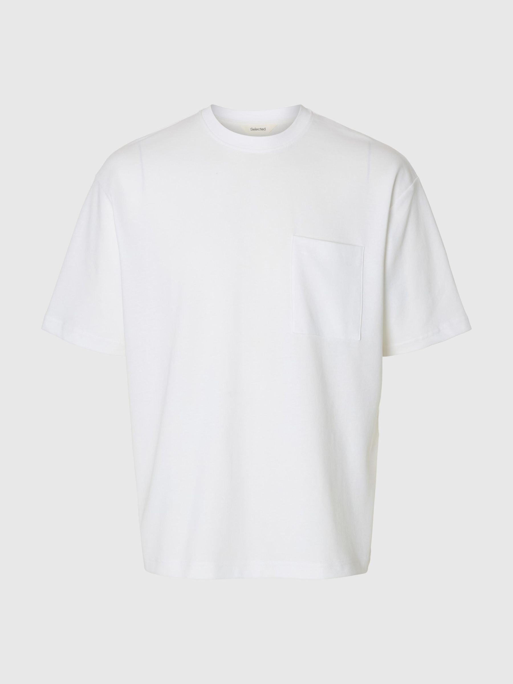 LOOSE FIT T-SHIRT, Bright White, highres