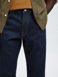 175 SLIM FIT JEANS, Dark Blue Denim, highres
