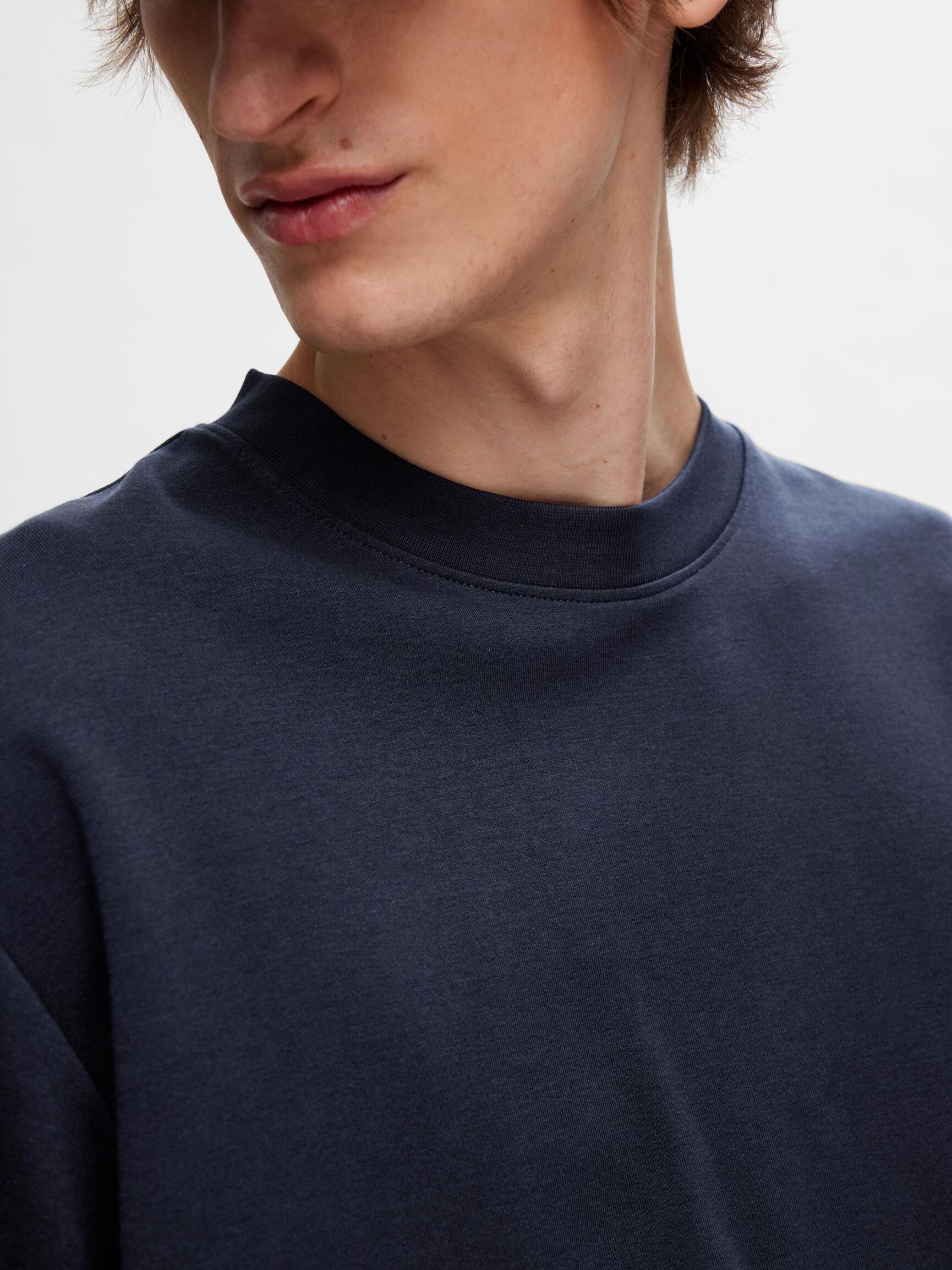 LOOSE FIT T-SHIRT, Sky Captain, highres