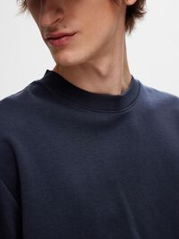 LOOSE FIT T-SHIRT, Sky Captain, highres