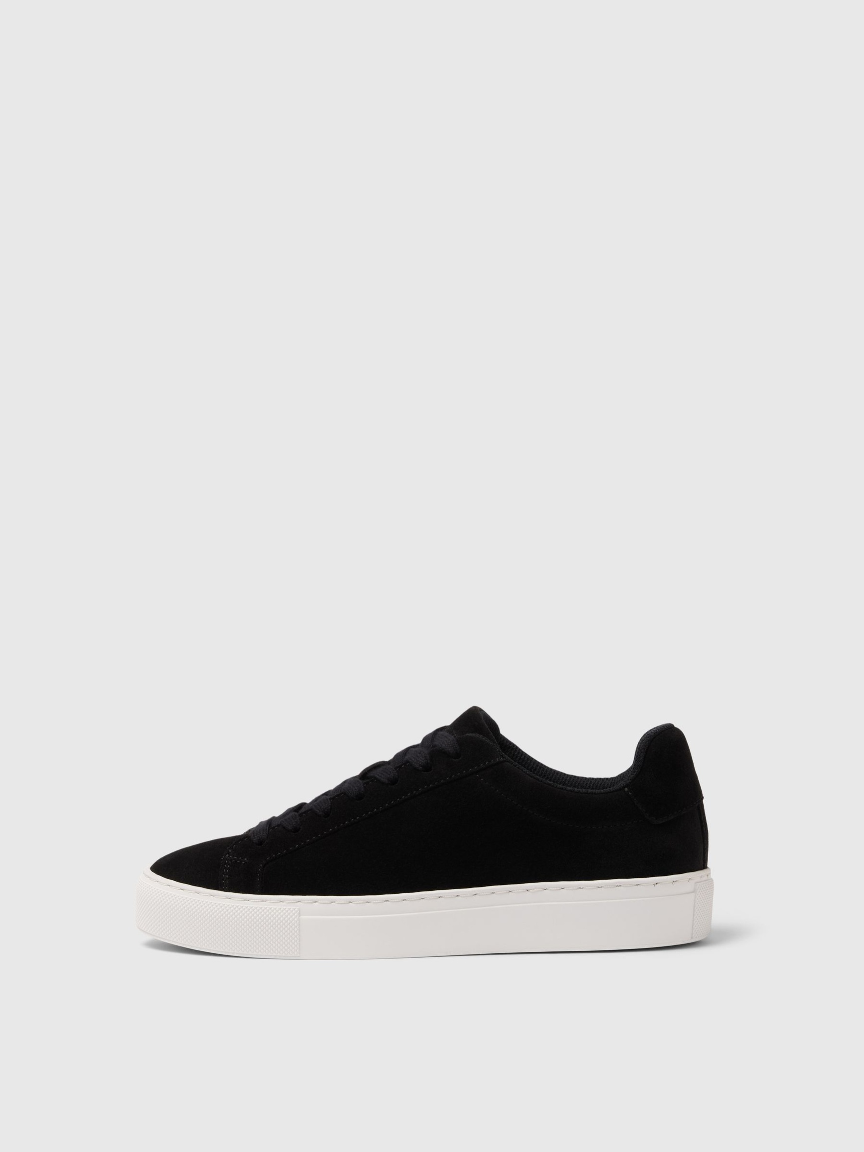 SUEDE TRAINERS, Black, highres