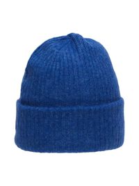 RIBBED WOOL BLEND BEANIE, Nebulas Blue, highres