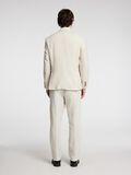 Selected REGULAR FIT SINGLE-BREASTED BLAZER, Oatmeal, highres - 16093870_Oatmeal_004.jpg
